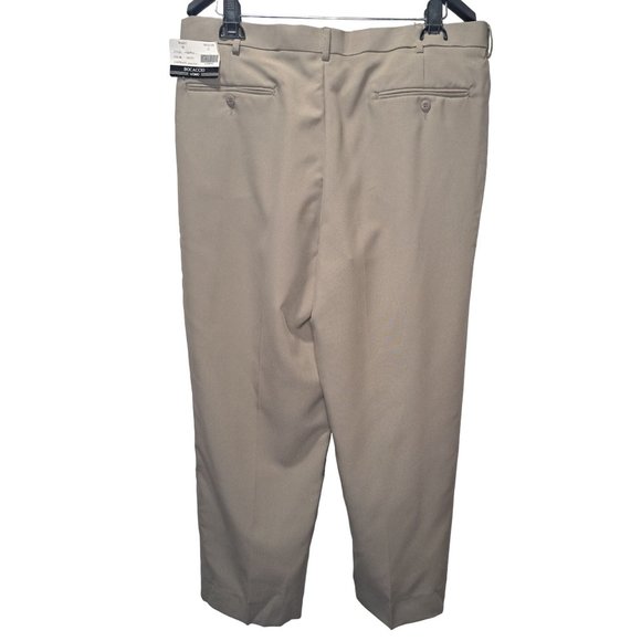 Bocaccio Uomo Taupe 38" x 29" Dress Pants - Picture 3 of 4